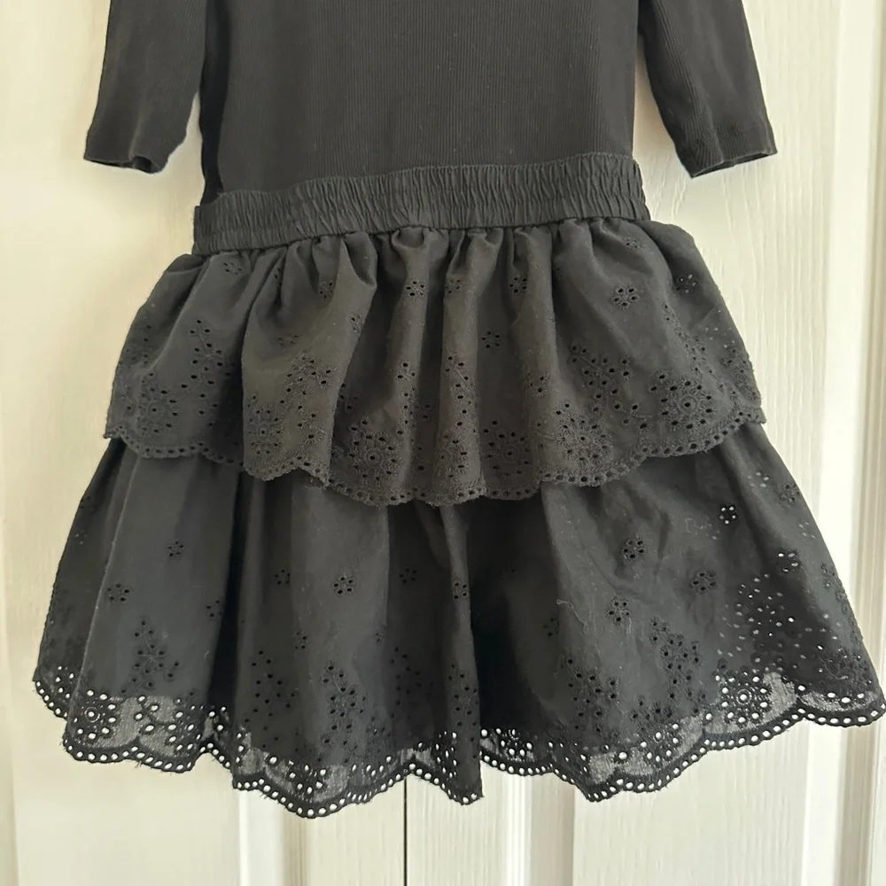 Brand new GAP Kids Mixed Media Eyelet Dress